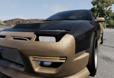 200BX Real Fiberglass/CF parts + Custom Widebody v0.6.1