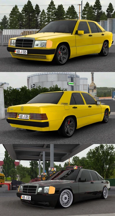 [ATS] Mercedes-Benz W201 190E v3.2 1.47