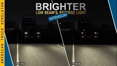 Brighter Low Beam Headlights and Reversing Lights v1.2.12