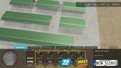 FS22 Easy Shed v2.0 By BOB51160