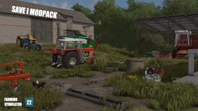 FS22 MEGA SAVE & MODPACK Połowa v1.0.0.0