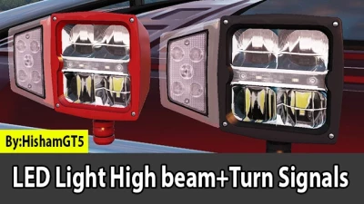 LED Light High beam + Turn Signals v1.47