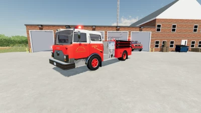 Mack CF Fire Engine FS22 v1.0.0.0