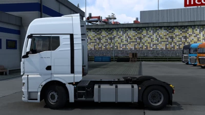 MAN TGX 2020 Chassis with 1420 liters fuel tank (2x 710 liters) By Teksit v1.0