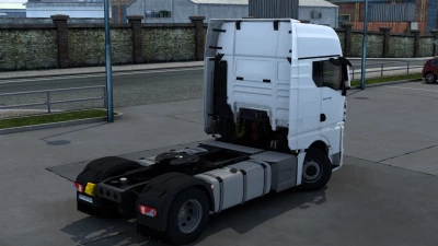 MAN TGX 2020 Chassis with 1420 liters fuel tank (2x 710 liters) By Teksit v1.0