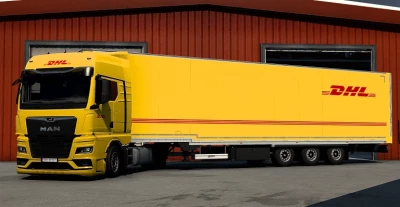 MAN TGX 2020 DHL Combo Skin 1.47