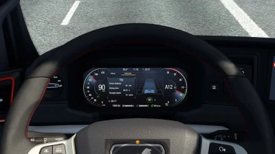 MAN TGX 2020 Improved Dashboard v1.0