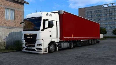 Man TGX 2020 Low Deck Chassis by Sogard3 Fixed v1.0