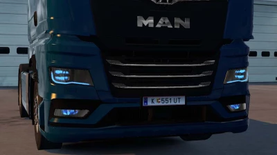 Man TGX 2020 Xenon Headlights v1.0