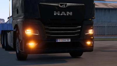 Man TGX 2020 Xenon Headlights v1.0