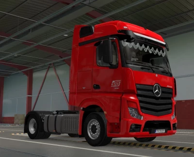 Mercedes Actros MP4 STD Donivo skin 1.46 - Modhub.us