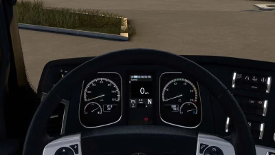 Mercedes-Benz Actros MP4 Improved Dashboard v1.2