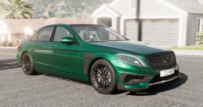 Mercedes Benz S63 AMG + SW222 Brabus Pack v1.0