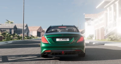 Mercedes Benz S63 AMG + SW222 Brabus Pack v1.0