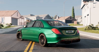 Mercedes Benz S63 AMG + SW222 Brabus Pack v1.0