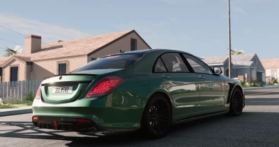 Mercedes Benz S63 AMG + SW222 Brabus Pack v1.0