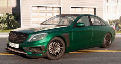 Mercedes Benz S63 AMG + SW222 Brabus Pack v1.0