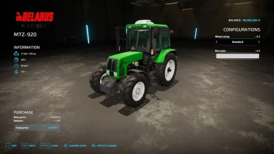 MTZ 920 v1.0.0.0