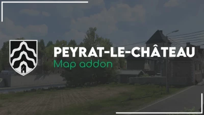 Promods Map Addon - Peyrat-le-Chateau Map v1.0