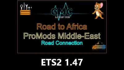 Road to Africa ProMods Middle-East Road Connection v1.2