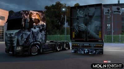 Scania Moon Knight Skin 1.47