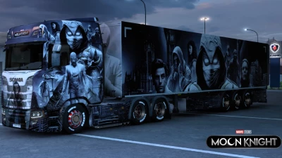 Scania Moon Knight Skin 1.47