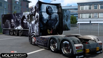 Scania Moon Knight Skin 1.47