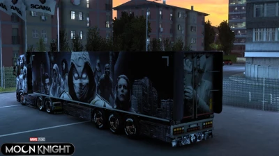 Scania Moon Knight Skin 1.47