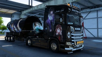 Scania S NG Anime Trans Combo Skin v1.0