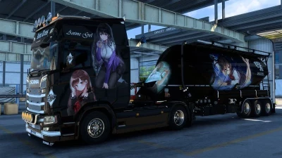 Scania S NG Anime Trans Combo Skin v1.0