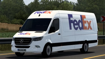 SKIN FEDEX MERCEDES-BENZ SPRINTER 2019 1.0 1.47