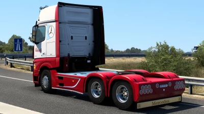 SKIN GASNAKIS JUICE MERCEDES-BENZ ACTROS MP4 1.0 1.40 1.47 - Modhub.us