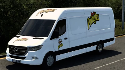 SKIN PRINGLES MERCEDES-BENZ SPRINTER 2019 1.0 1.47