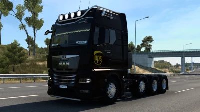 SKIN UPS MAN TGX 2020 1.0 1.47