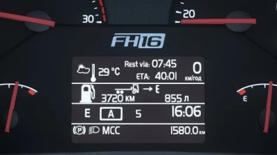 Volvo FH 2009 Improved Dashboard v1.0 1.47