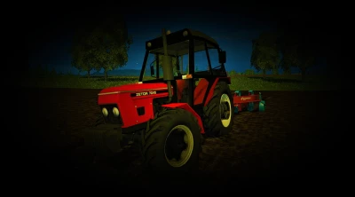 ZETOR 7045 NEW RED CABINE V1.1