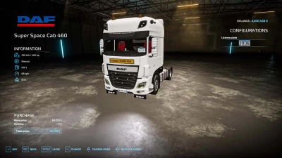 DAF XF 460 Super Space Cab v1.0.0.0