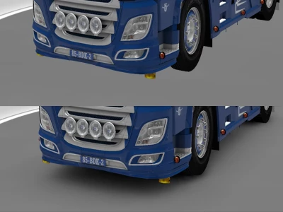 DAF XF116 DE VRIES + TRAILER Small Fix 1.47