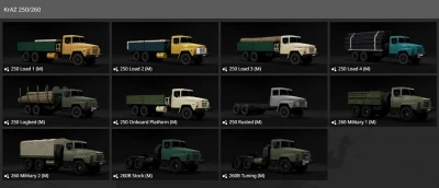 Kraz 250 / 260 v1.0