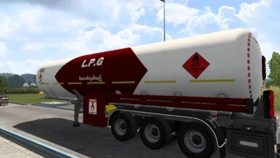 LPG Gas Tank Skin 2 for SCS Gas Tank by Player Thurein v1.0