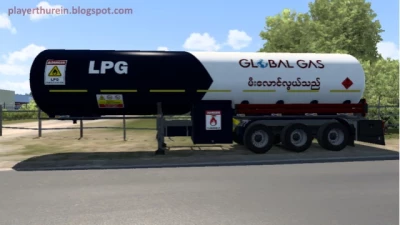 LPG Gas Tank Skin 3 for SCS Gas Tank by Player Thurein v1.0