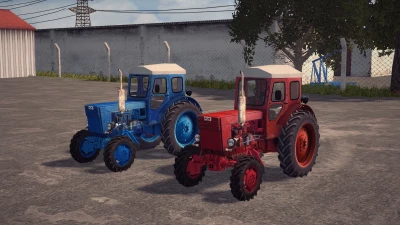 LTZ Т 40АМ 4WD BLUE AND RED V1.1