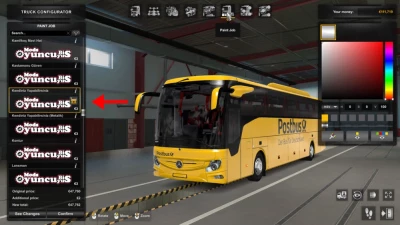 MB New Tourismo 2020 Postbus Skin v1.0