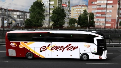 Mercedes Benz Travego 16 SHD Euro 6 Konfor Turizm Kurumsal Skin v1.0