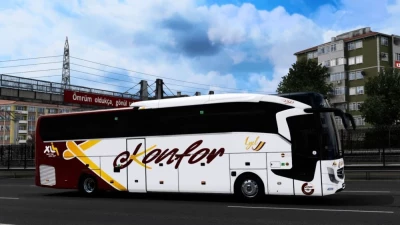 Mercedes Benz Travego 16 SHD Euro 6 Konfor Turizm Kurumsal Skin v1.0