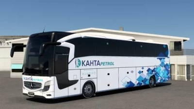 Mercedes-Benz Travego 16SHD Kahta Petrol Kaplaması Skin v1.0