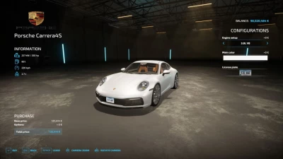 Porsche Carrera 4S v1.1.0.0