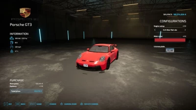 Porsche Carrera GT3 v1.1.0.0