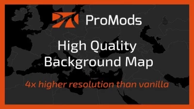 ProMods High Quality Map Background v1.7.1