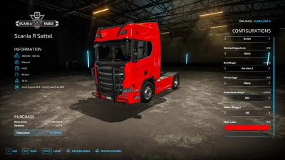 Scania Sattelzugmaschinen V1.1